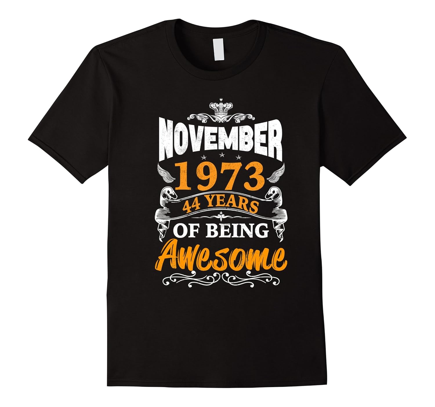 44h Birthday Awesome November 1973 T-shirt, Birthday Gift-ANZ