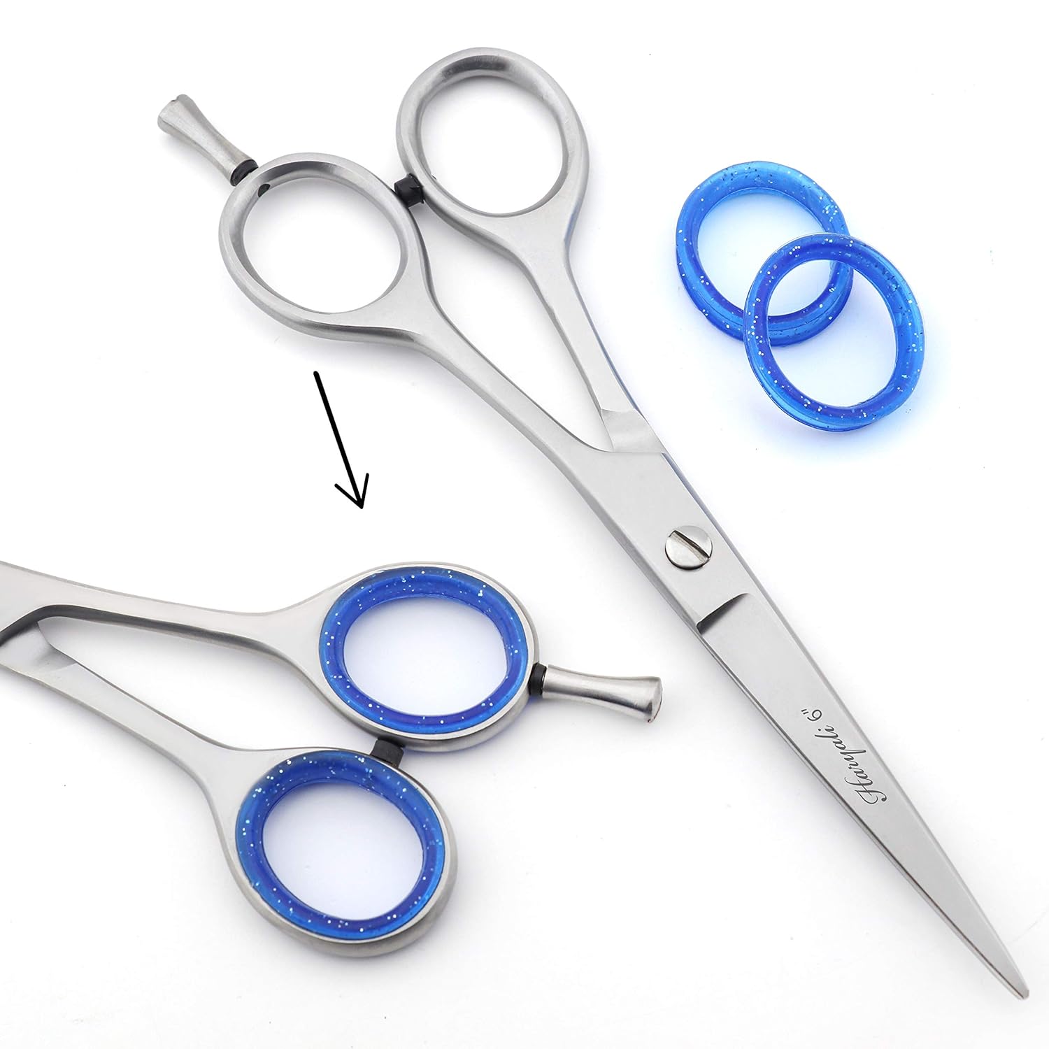 Professional Hair Cutting Scissors, Barber Hair Cutting Scissors, Stainless Steel Hair Cutting Scissors Hairdressing Razor Shears Professional Salon Barber Haircut Scissors (barber scissors) : Beauty