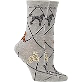 WHD Labradoodle Crew Socks for Women & Men | Gift for Dog Lovers, Cute Pet Socks