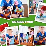 Coodoo Magnetic Blocks 84 PCS Build Mine Portal Set STEM Toddler Toy view 3