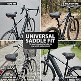 ZENO Bike Seat Reflector Comfort Shockproof Springs Punching Foam view 7