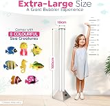 The Glowhouse 100cm Colour Changing Sensory Bubble Lamp with Plastic Fish view 3