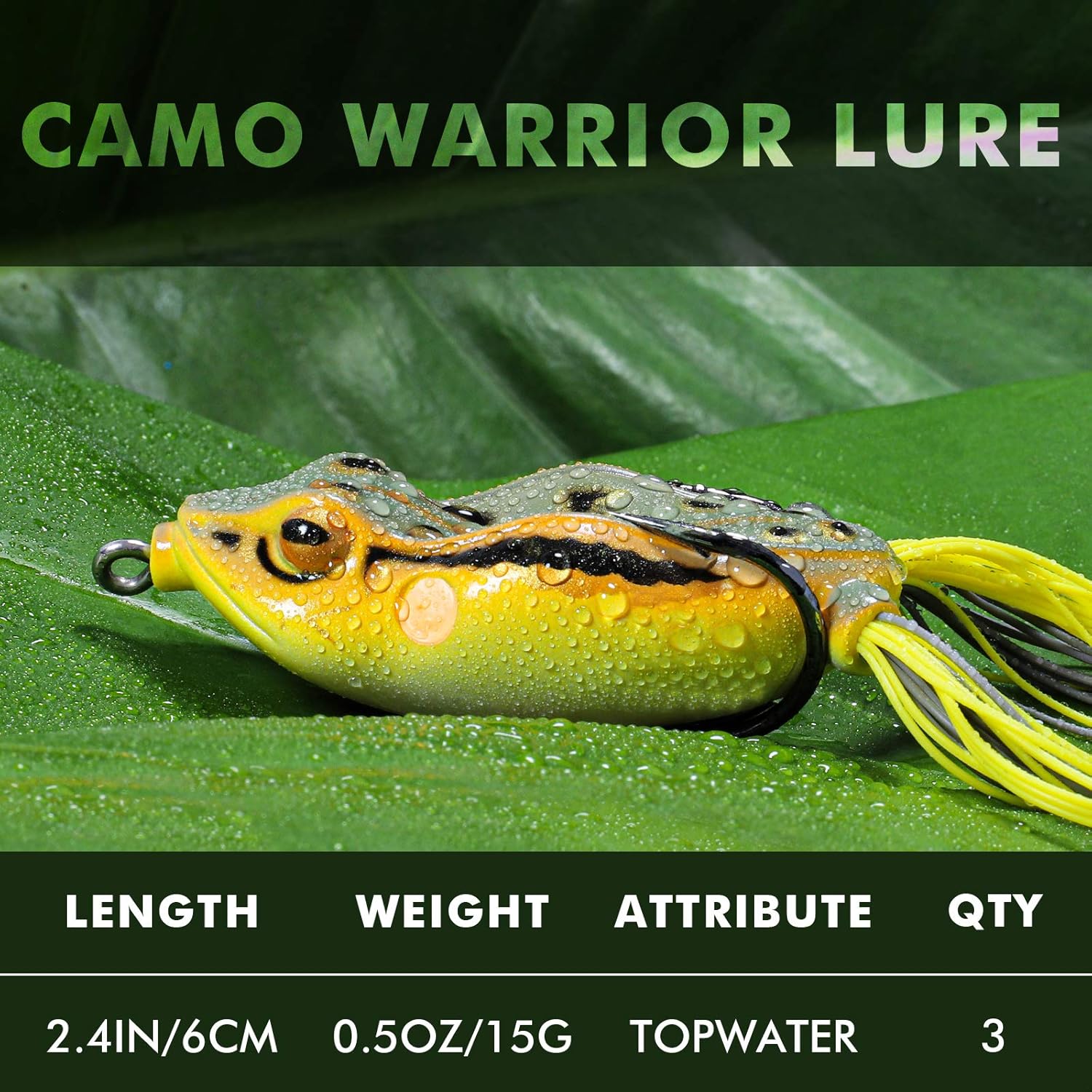 TRUSCEND Topwater Frog Fishing Lures with Silicone Leg Japan Design Weedless Soft Plastic Frogs Baits for Bass Musky Trout Artificial Lifelike Lures for Freshwater Saltwater Fishing Gear Gifts for Men : Sports & Outdoors