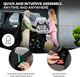 Kinderkraft Comfort UP Car Seat i-Size 9-36 kg Green view 3