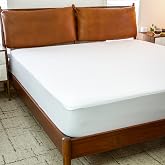 Emma + Oliver Waterproof Mattress Protector, King | 100% Waterproof, Hypoallergenic, Vinyl Free, Breathable Fabric