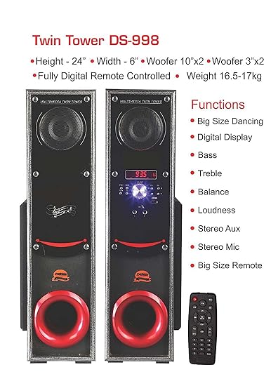twin tower speakers