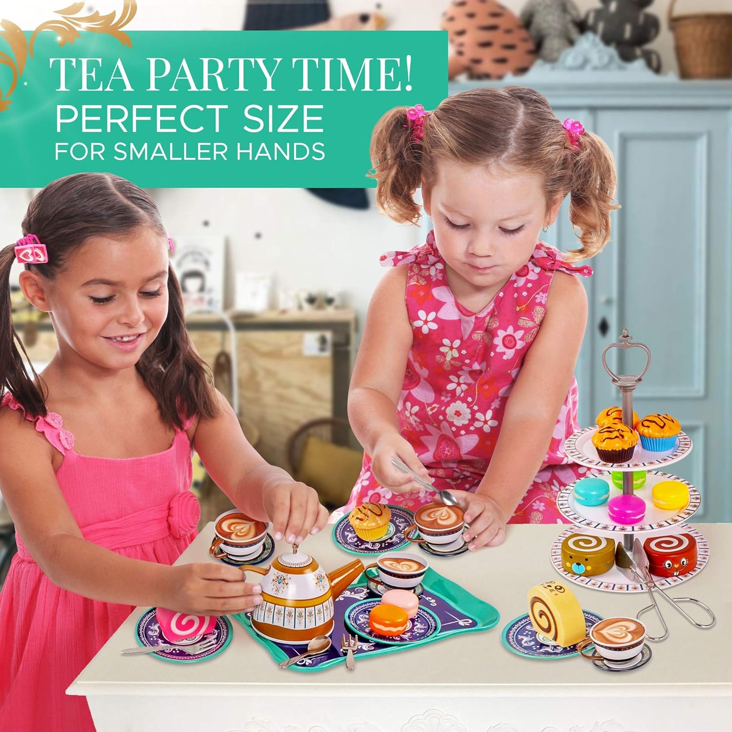 milly and ted tea set