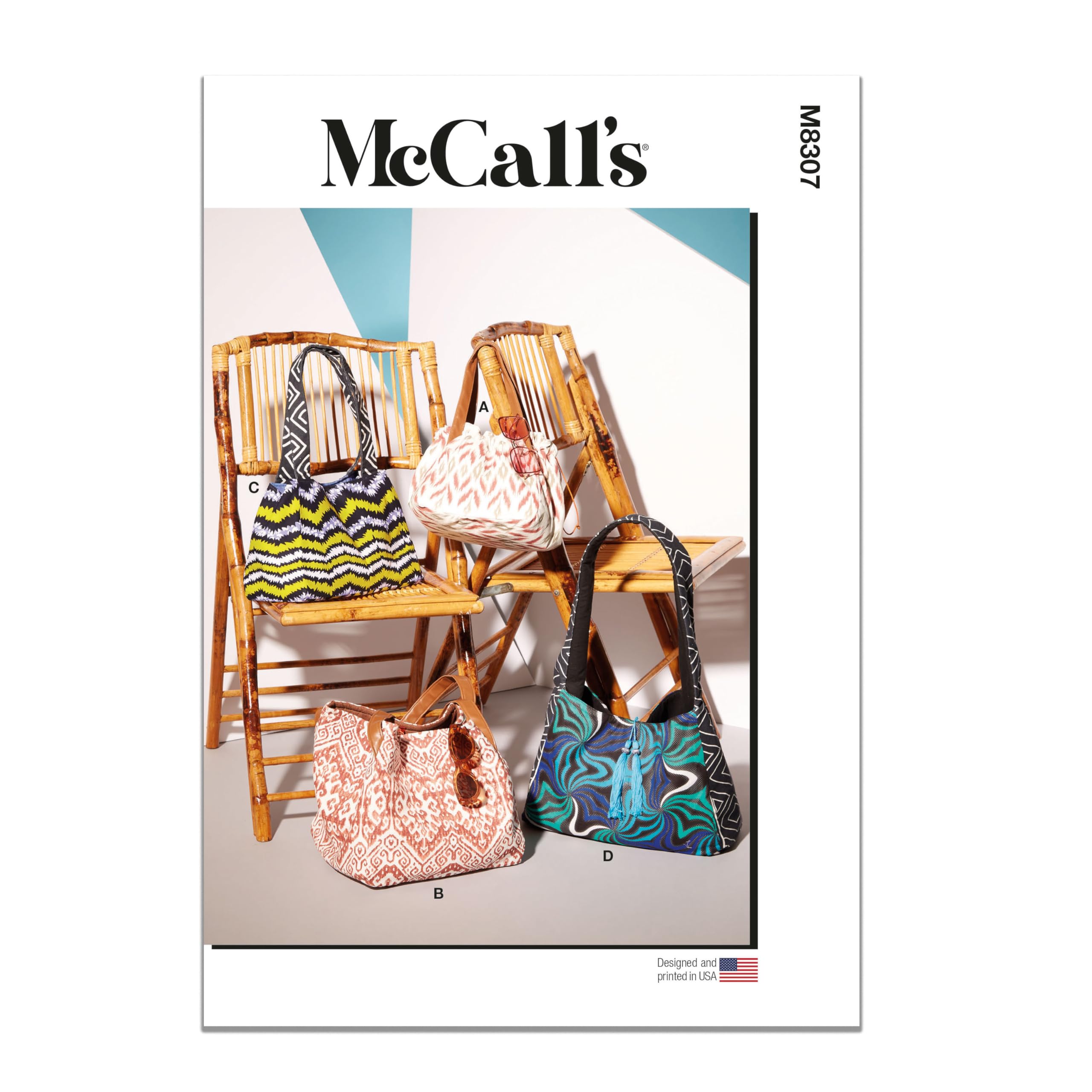 McCall's M8307OS Bags and Totes OS (One Size Only)