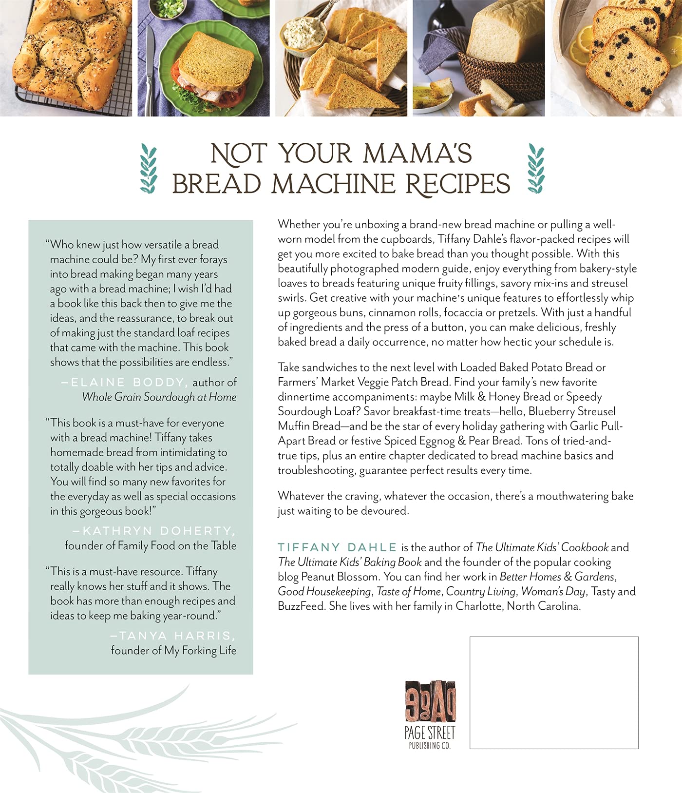 The Ultimate Bread Machine Cookbook: Family Recipes for Foolproof, Delicious Bakes