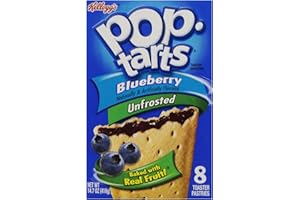 Kellogg's Pop-Tarts Frosted Blueberry Toaster Pastries 8 ct (Pack of 2)