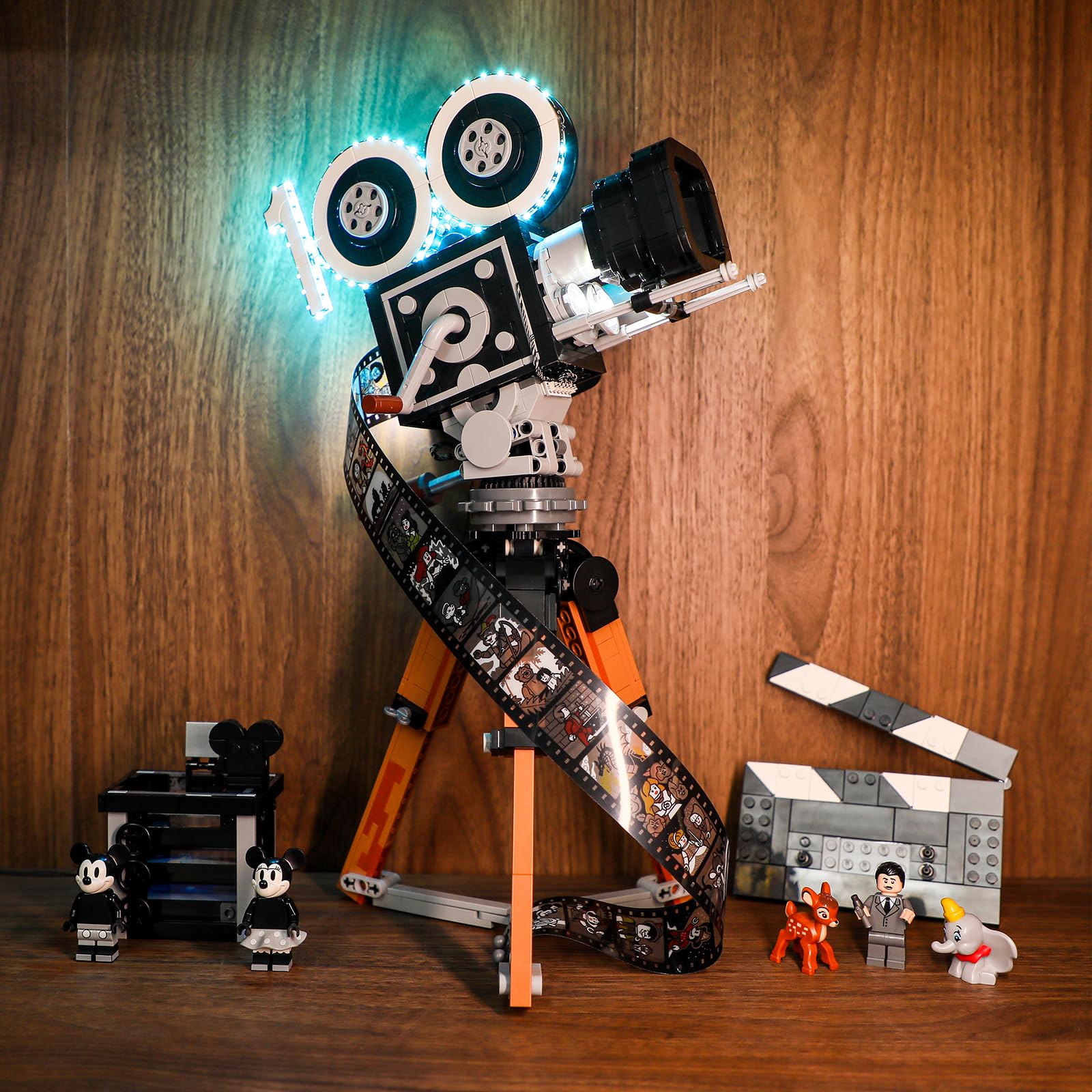 BRIKSMAX Led Lighting Kit for LEGO-43230 Walt Disney Tribute Camera - Compatible with Lego Disney Building Set- Not Include Lego Set