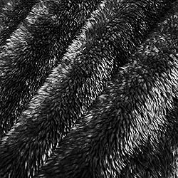 Whale Flotilla Black Queen Size Blanket for