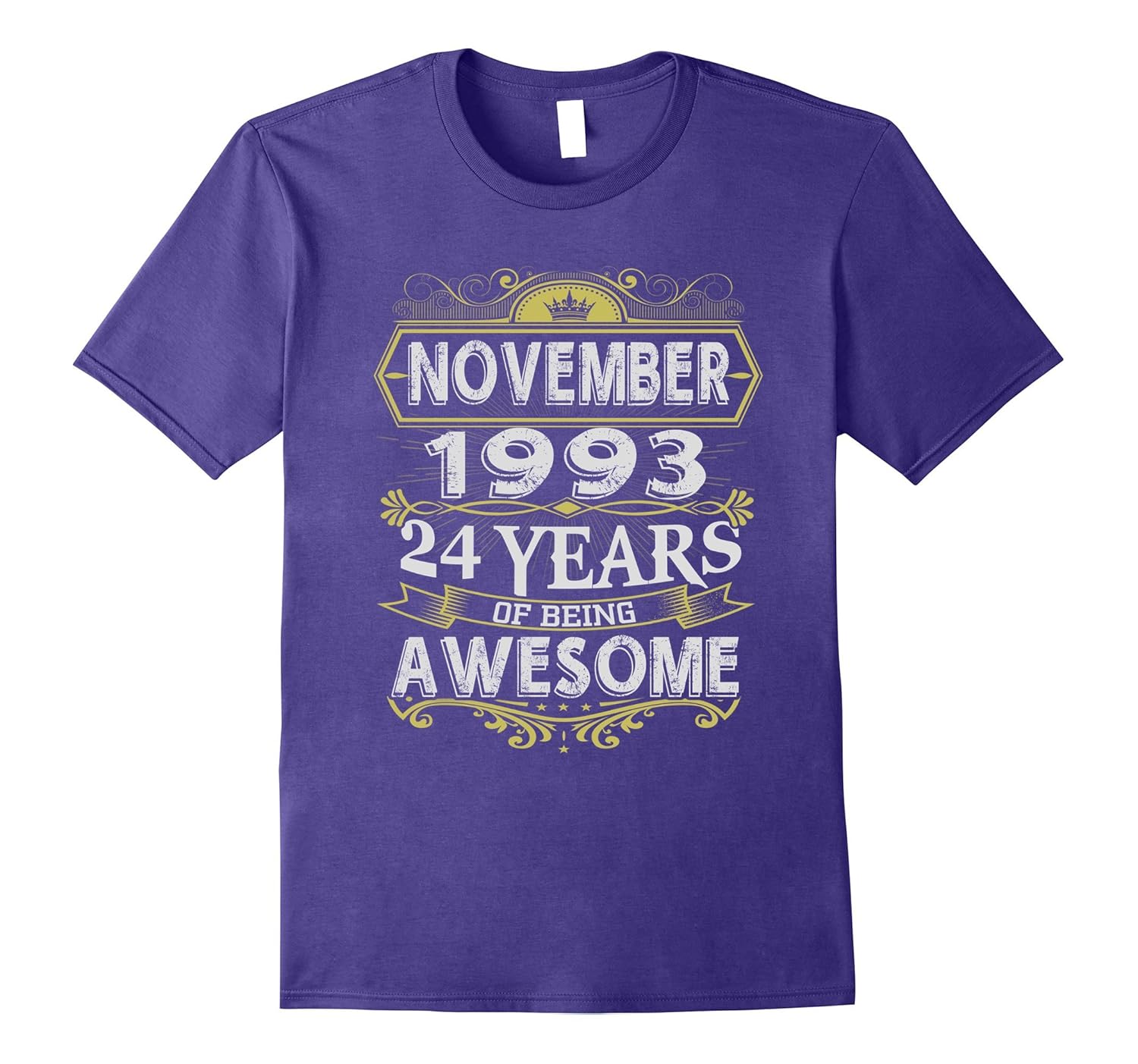 November 1993 - 24th Birthday Gifts Funny Tshirt-ANZ