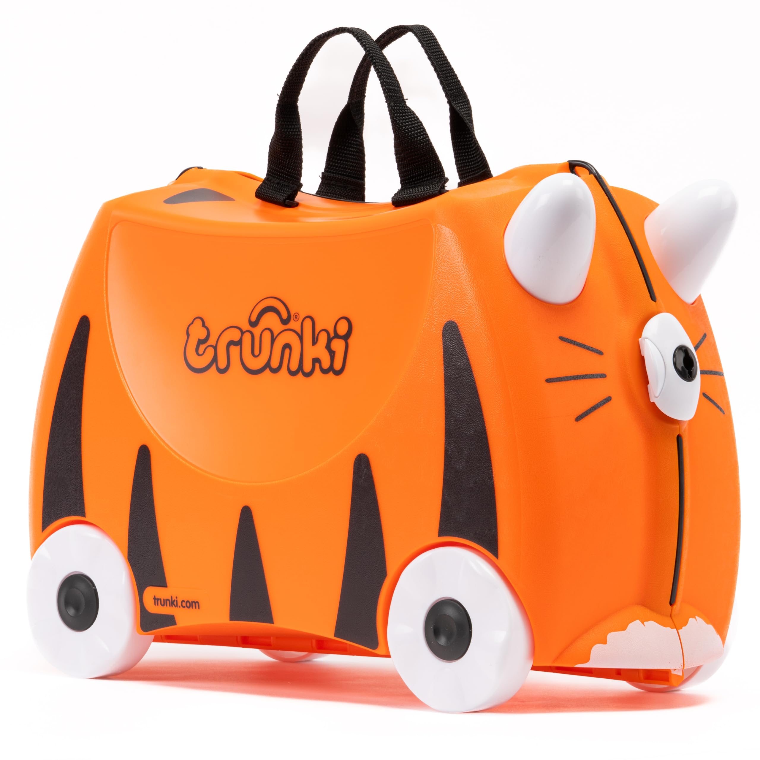Trunki Children’s Ride-On Suitcase and Kid's Hand Luggage | Perfect Toy Gift for Toddler Boys & Girls: Tipu Tiger (Orange) — image 1