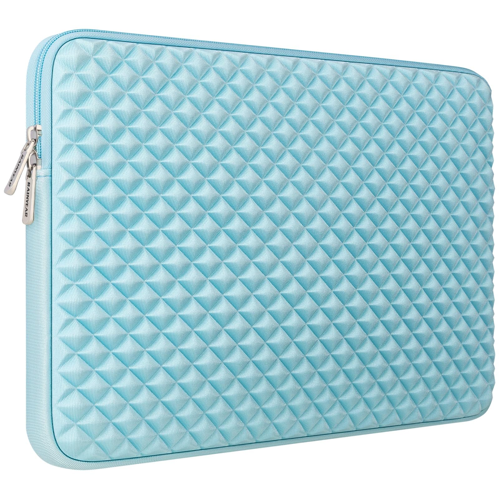 RAINYEAR 16 Inch Laptop Sleeve Specially for 16" MacBook Pro/Max M1 M2 M3 M4 M5 A3428 A3429 A2141 A2485 A2780 A2991 A3403 A3186 Diamond Foam Shock Resistant Padded Protective Case(Blue)