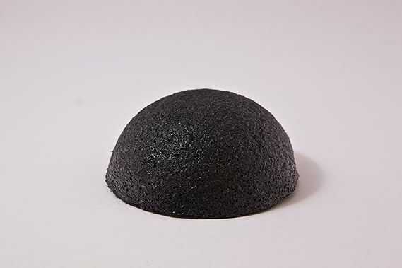 Kami Konjac Face Sponges- Bamboo Charcoal- Round