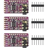 ACEIRMC 3pcs PCM5102 I2S IIS Lossless Digital Audio DAC Decoder Module Stereo DAC Digital-to-Analog Converter Voice Module for Arduino Raspberry Pi