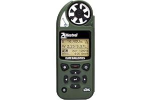 Kestrel Ballistics Elite Weather Meter with Applied Ballistics and Bluetooth Link, Olive Drab