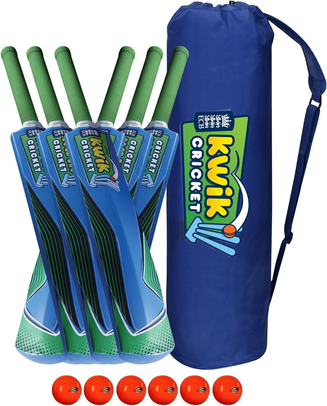 New Gray Nicolls Official Kwik Cricket Coaching Kit Bat Ball Holdall