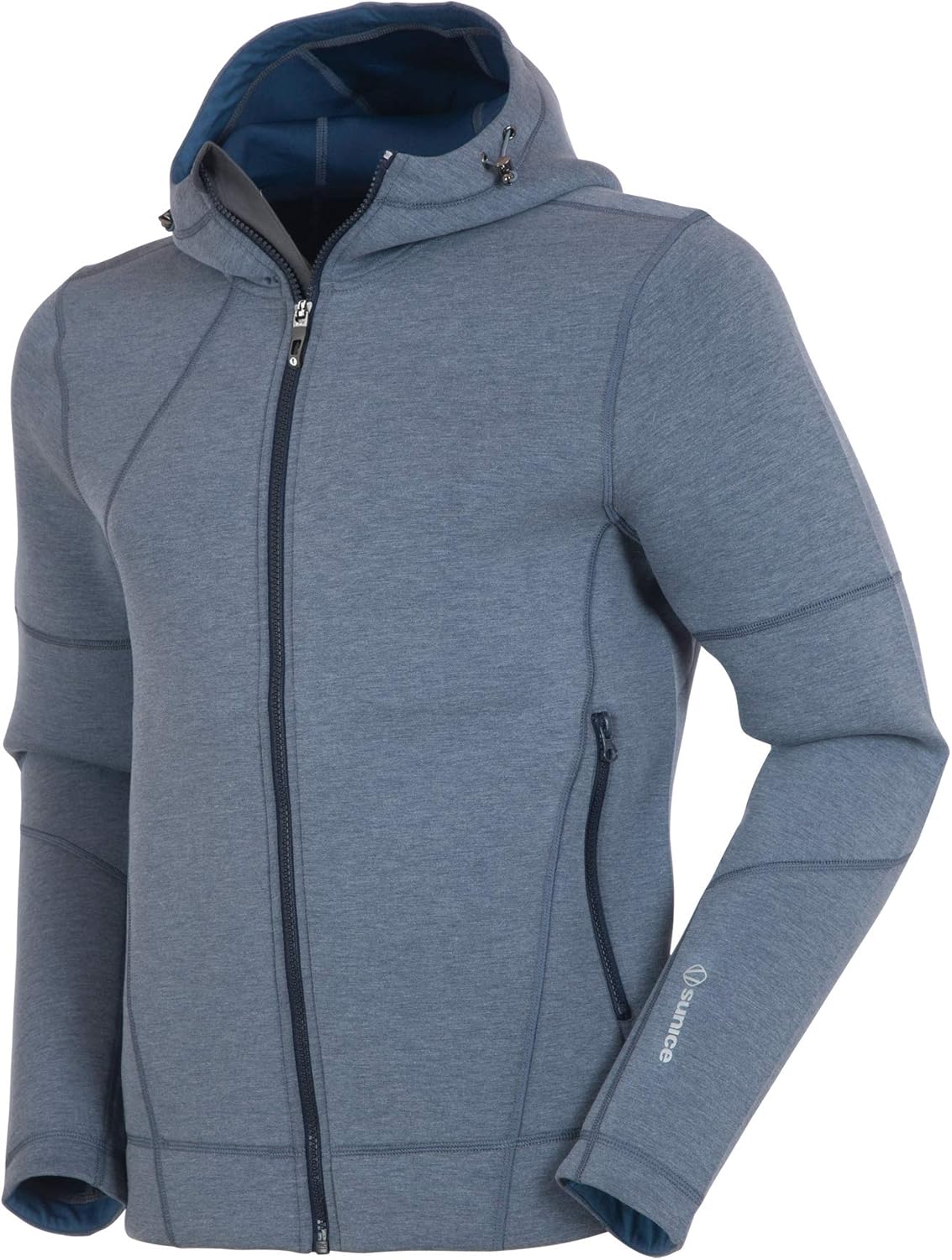mens insulated zip up hoodie
