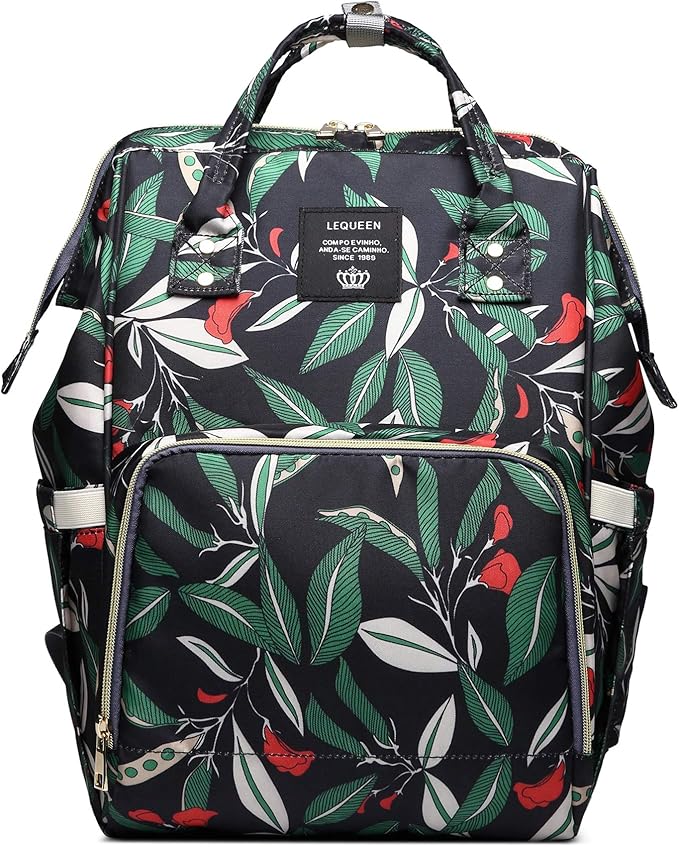 LEQUEEN Sacs à Dos à Langer pour Bébé Sac de V...