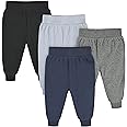 Gerber Baby Boys' 4-Pack Microfleece Pants