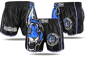 Tiger Pro Muay Thai Boxing Shorts for Training and Kick Boxing, Combat Sports - Multiple Color Options