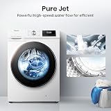 Hisense WFQA1014EVJM 10 Kg Freestanding Washer 1400 RPM White Energy E view 6