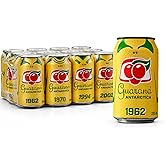 Guarana Antarctica, The Brazilian Original Guarana Soda, Regular, 11.83 fl oz (Pack of 12) - Packaging May Vary