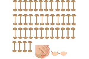 Priaora 40 PCS Ingrown Toenail Corrector Stickers Breathable Self-Adhesive Elastic Toenail Correction Patch for Toenail Treat