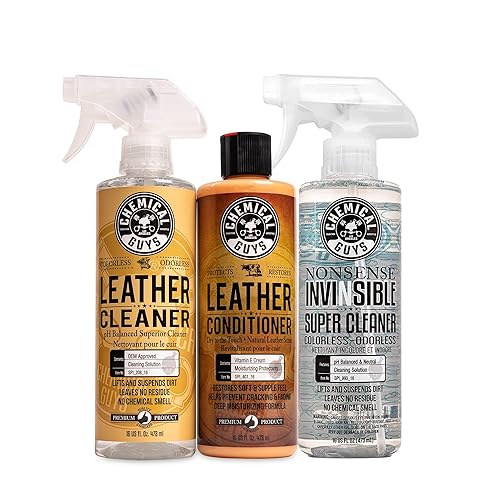 Chemical Guys SPI_109_16 Leather Cleaner and Leather Conditioner Kit
