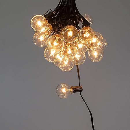 Amazon Com Outdoor And Indoor Hanging String Lights 27ft In
