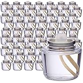 Hollowick Tall 12 Hour Liquid Wax Disposable Clear Plastic Fuel Cell (144/case)