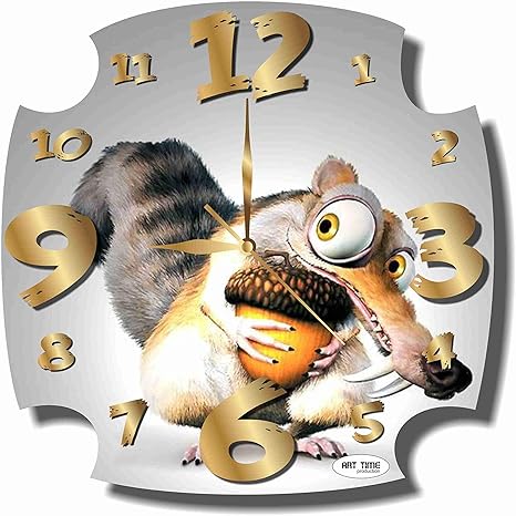 Amazon Ice Age 11 8 壁時計 アイス エイジ あなたの友人のための最高の贈り物 あなたの家のためのオリジナルデザイン 置き時計 掛け時計 オンライン通販
