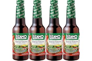 VALUBNDL: Salsa Lizano Costa Rica Sauce – 4 Pack (625ml Bottles) – 2500ml Bulk – Authentic Costa Rican Salsa Seasoning & Cond