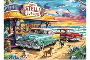 Chalzidar Jigsaw Puzzles for Adults 1000 Pieces, Interlock Perfectly Letter on Back No Dust, Home Decor Birthday Party Gift T