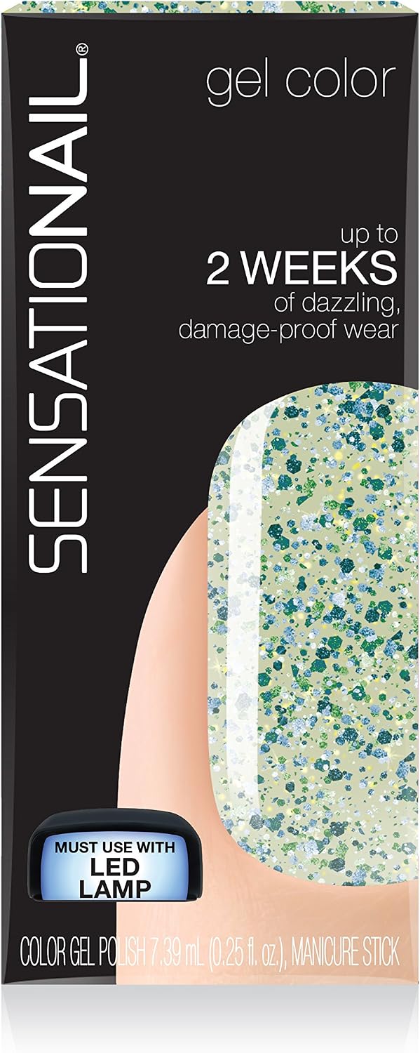 Sensationail Gel Polish, Glitter Glade, 71789