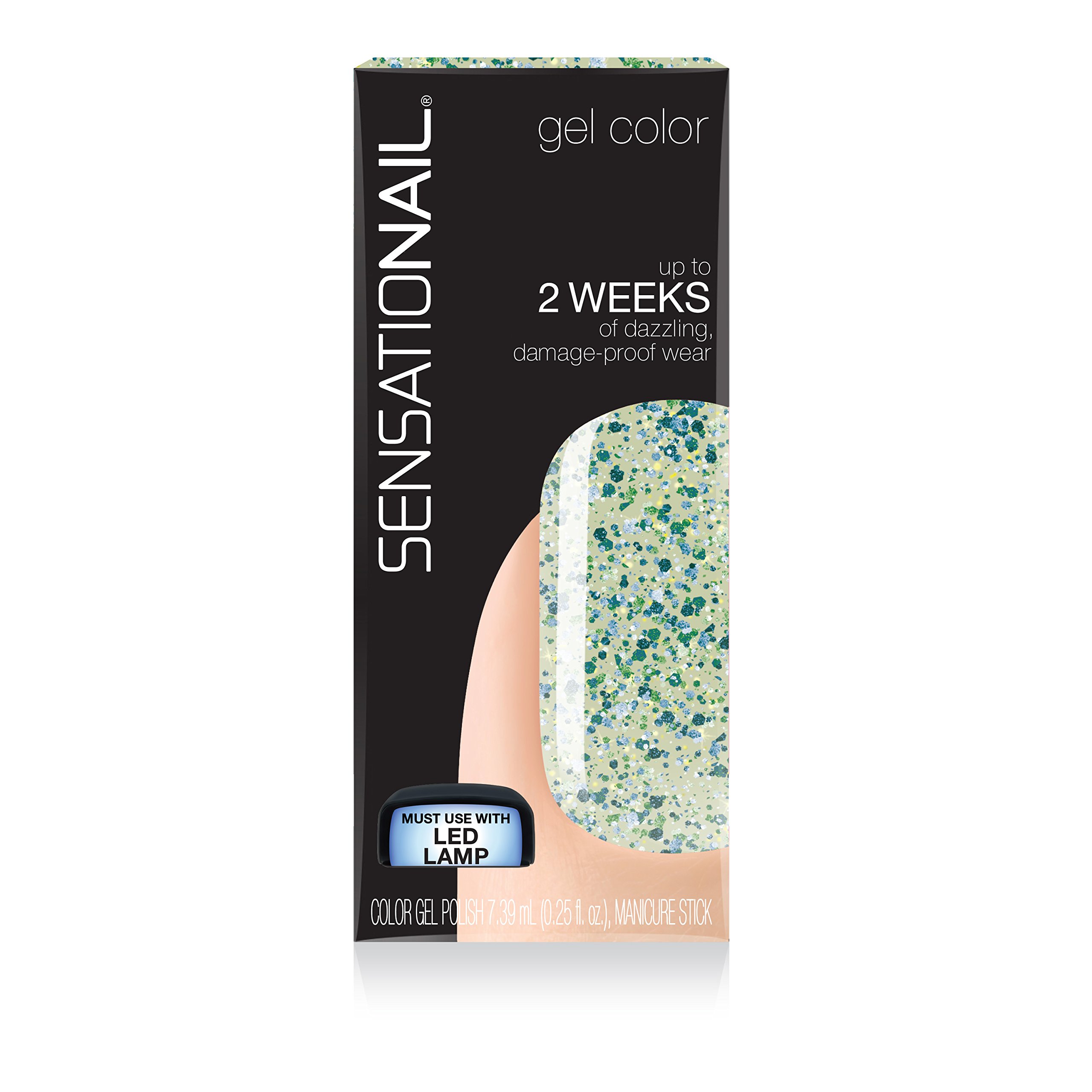 Sensationail Gel Polish, Glitter Glade, 71789