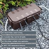 Restmo Outdoor Waterproof Electrical Box 29cm IP54 Weatherproof Extension Lead view 4