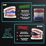 smim 6PCS Jaw Trainer Face Exerciser 3 Resistance Levels for Jawline view 4