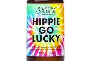 FRANKIE & MYRRH Frankie and Myrrh Hippie Go Lucky - Patchouli & Grapefruit Oil | Earthy, Musky Freshwater Cologne Aromatherapy Spray for Relaxing Stimulation and Energy | Room, Linen and Body Mist