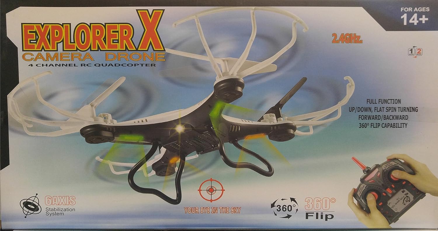 explorer rc quadcopter