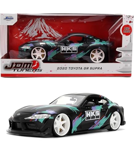 Amazon.com: Jada JDM Tuners 1:64 Scale, Blue 1995 Toyota Supra