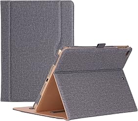 ProCase iPad 9.7 Case 2018 / 2017 iPad Case - Stand Folio Cover Case for Apple iPad 9.7 inch, Also Fit iPad Air 2 / iPad Air -Grey