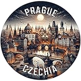 Prague Czechia Souvenir Vinyl Decal Sticker 2-Inch