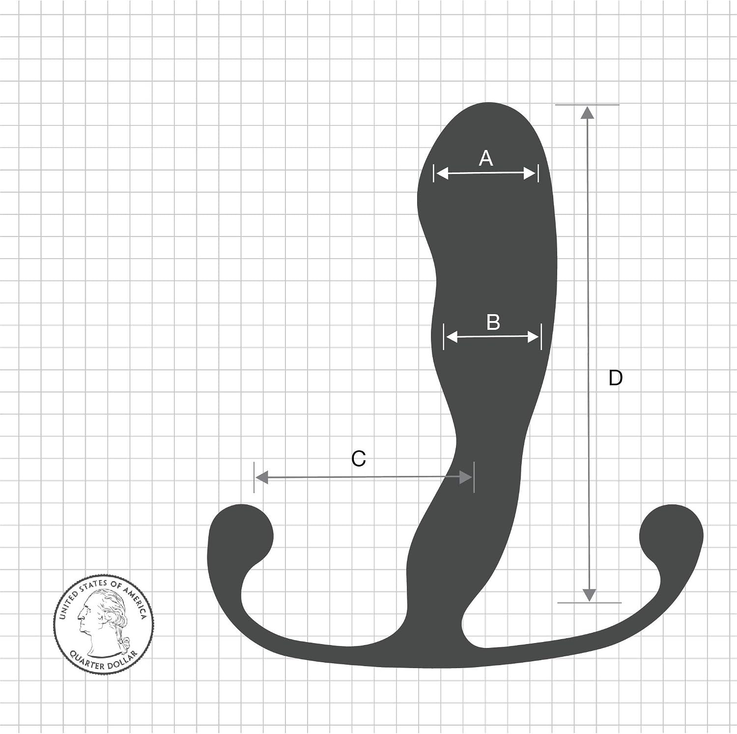Aneros Helix Trident Prostate Stimulator for Men, White - Image 3