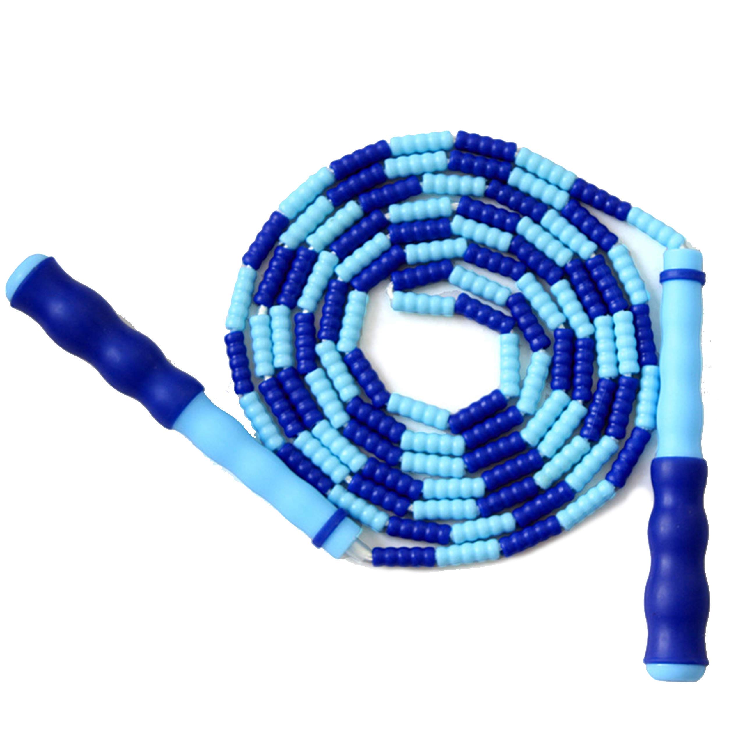 Future Style Soft Beaded Jump Rope, Fitness Skipping Rope for Kids Men and Women, Adjustable Tangle-Free Jump Rope, Perfect for Workout, Keeping Fit, Weight Loss and Jump Training for Adults.