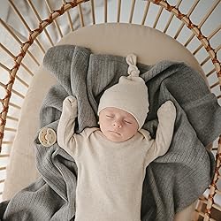 mushie Extra Soft Bassinet Muslin Crib Sheet