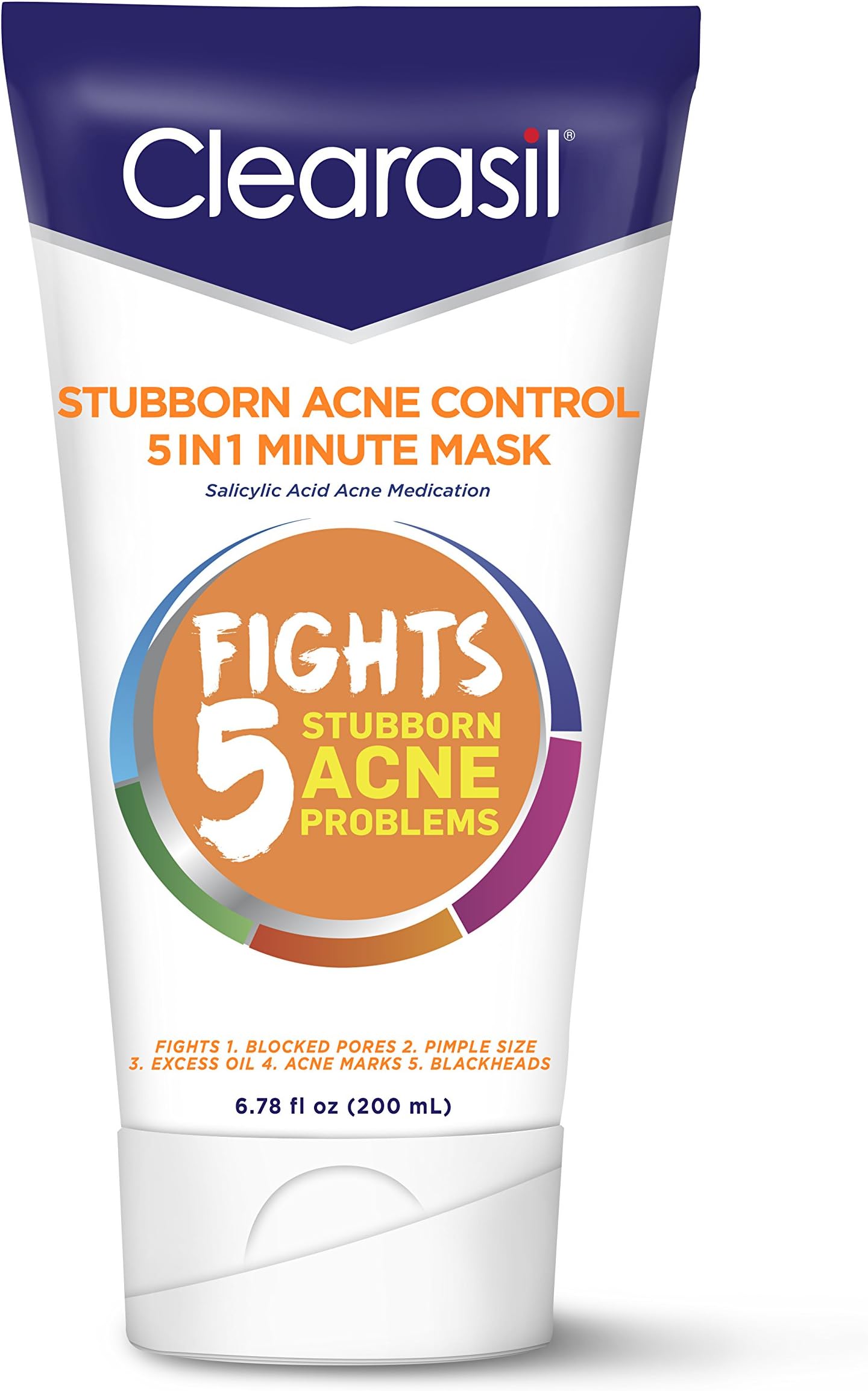 Clearasil Ultra Acne + Marks Wash and Mask, 6.78 oz. (Pack of 10)