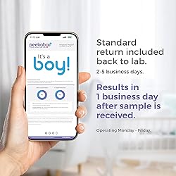 Peekaboo Click DNA Test Kit, Early Gender